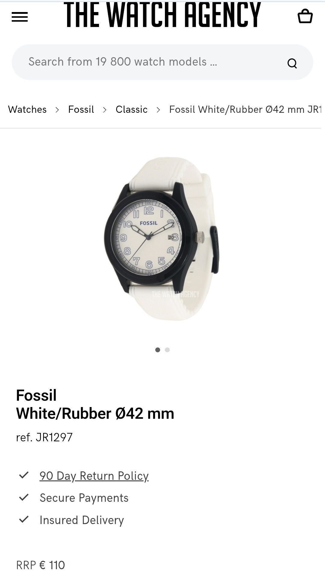 Fossil   unisex.
