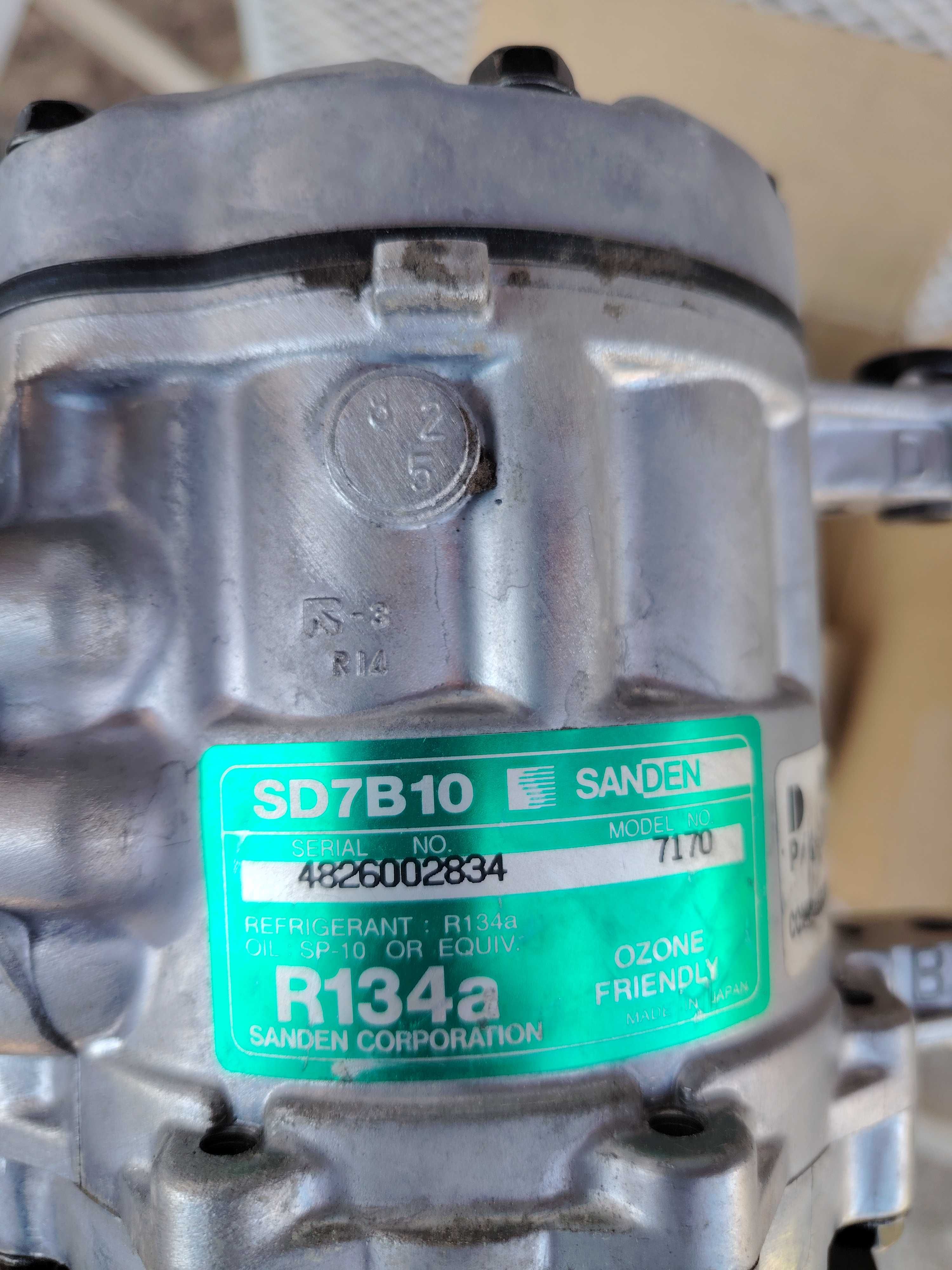 SD7B10 7170 Sanden R134A SD7 Чисто нов компресор климатик автомобили
