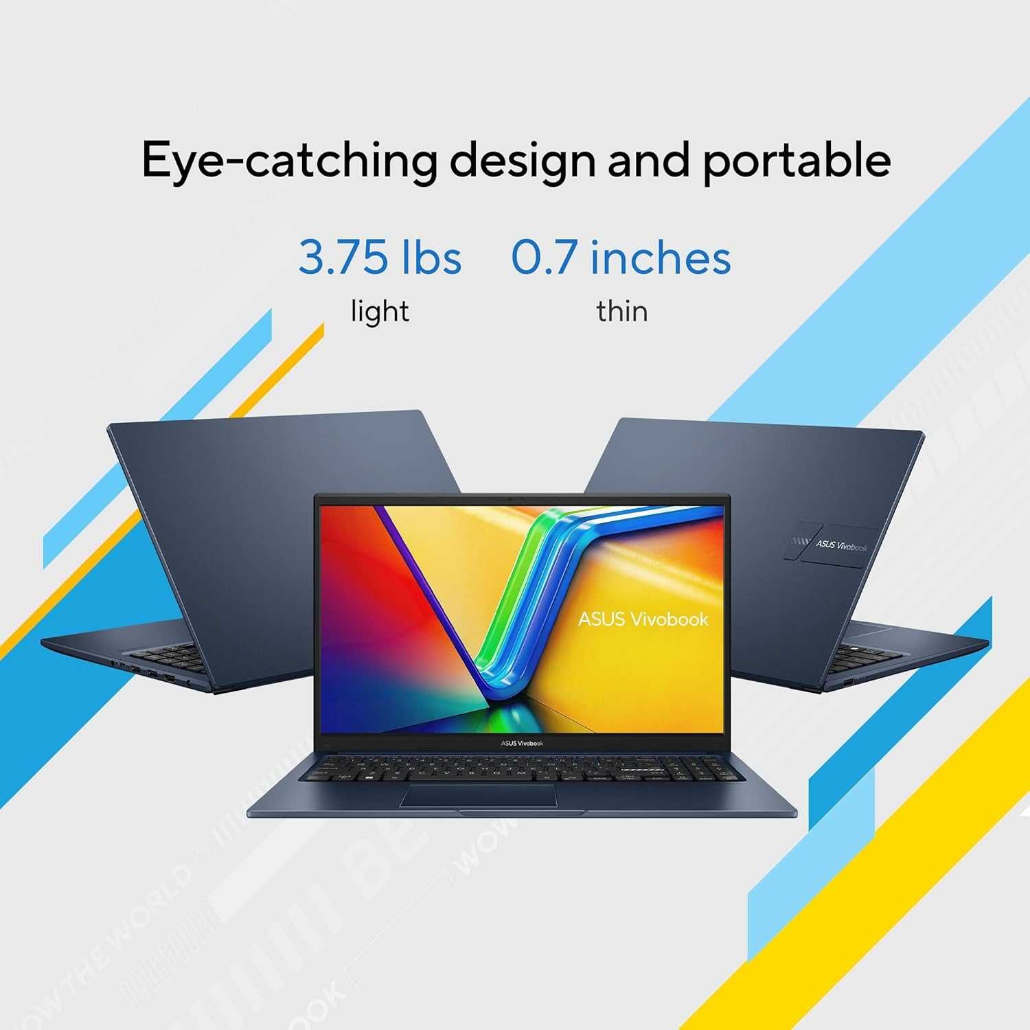 ASUS Vivobook 15 15.6" FHD IPS i5-1235U DDR4 8GB SSD 256GB WIN 11 HOM