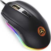 Mouse gaming LUDOS FLAMMA RGB 10,000 Dip,sigilat