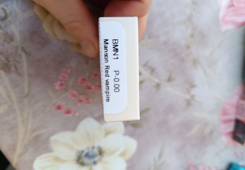 Lentile de contact anuale Red Vampire