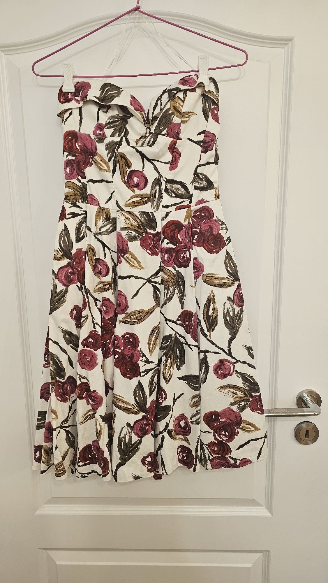 Rochie midi florala