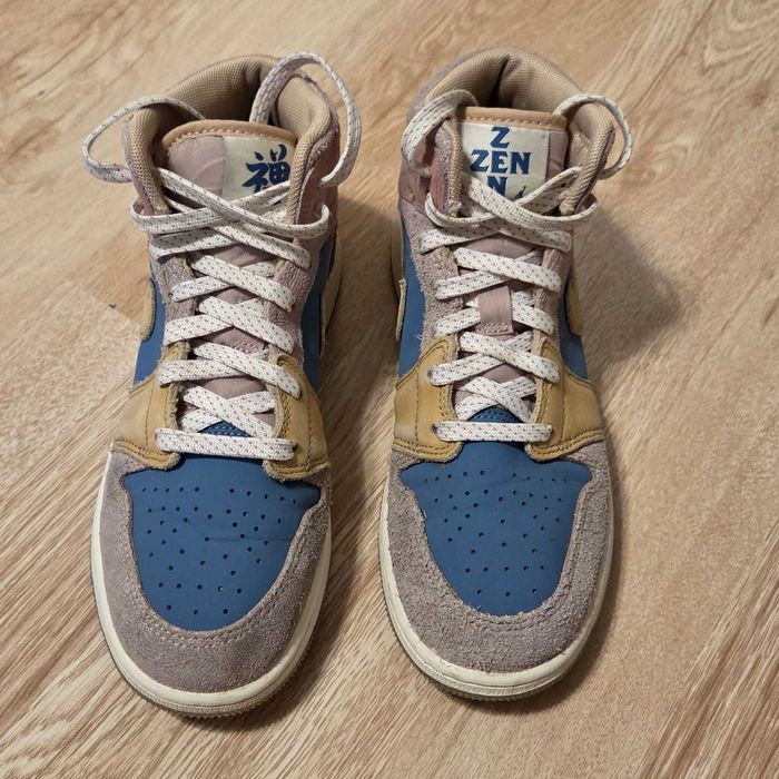 Pantofi Jordan 1 Zen Mid GS pentru fete, mărimea EUR 36,5