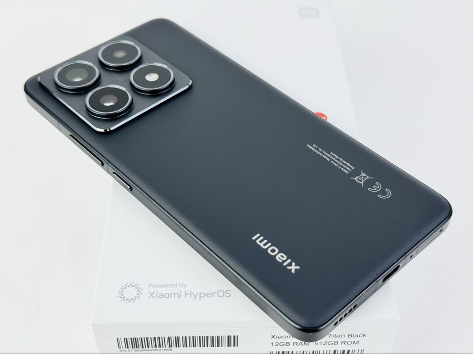 Xiaomi 14T Pro 5G 512GB 12RAM Titan Black Отличен! Гаранция!