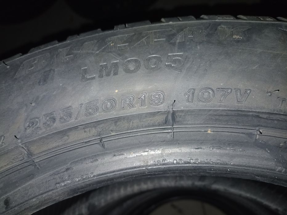 4 anvelope de iarna Bridgestone 2x235/55 R19 dot1521 2x255/50 R19