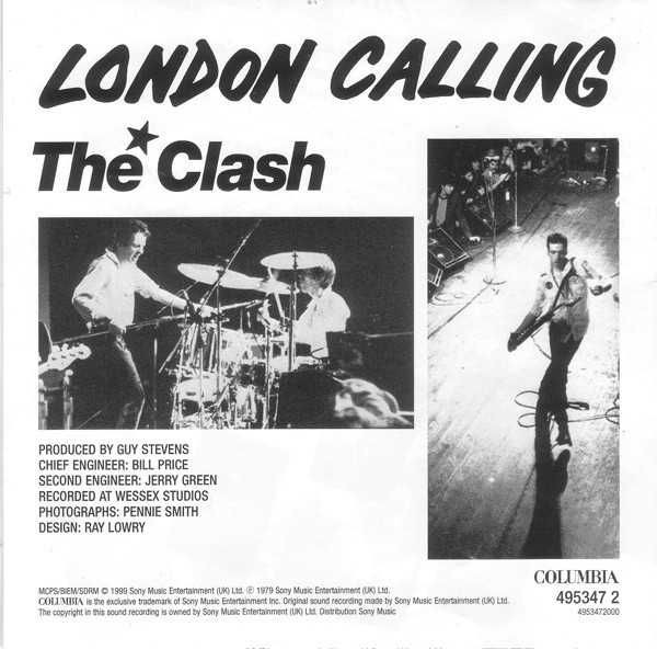 CD The Clash - London Calling 1979
