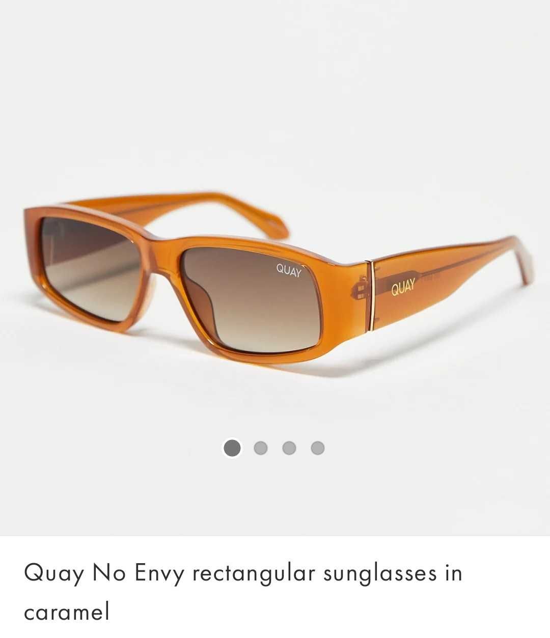Слънчеви очила, Quay Australia, цвят Caramel ,Unisex Sunglasses