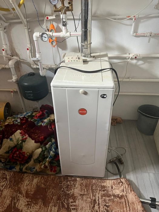 Надежный дизельный котёл Kiturami Turbo 21R + бак 200 л в подарок!