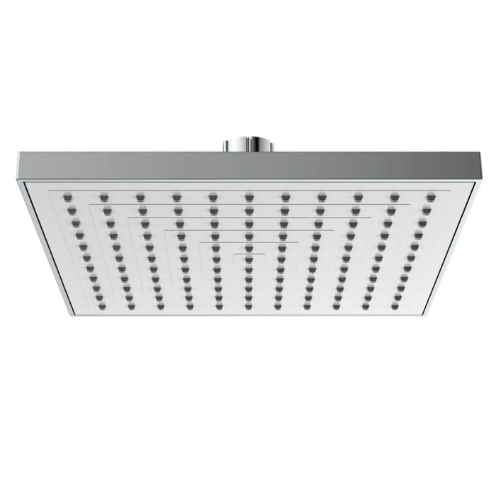 Хромиран горен душ комплект, смесител тип дъждовен душ Schütte