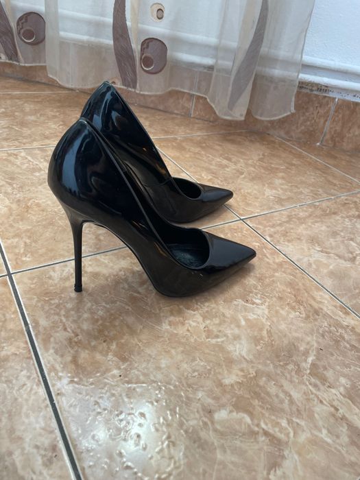 Pantofi Stiletto negri