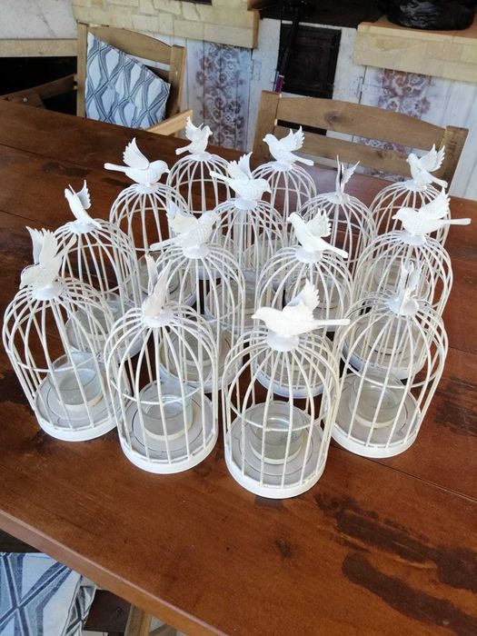 Colivii metal - suport lumanare/flori