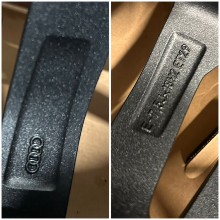 Jante 18 ORIGINALE Audi A5 A6 A4 Q5 S-Line Bicolor b8 B7 C7 4G
