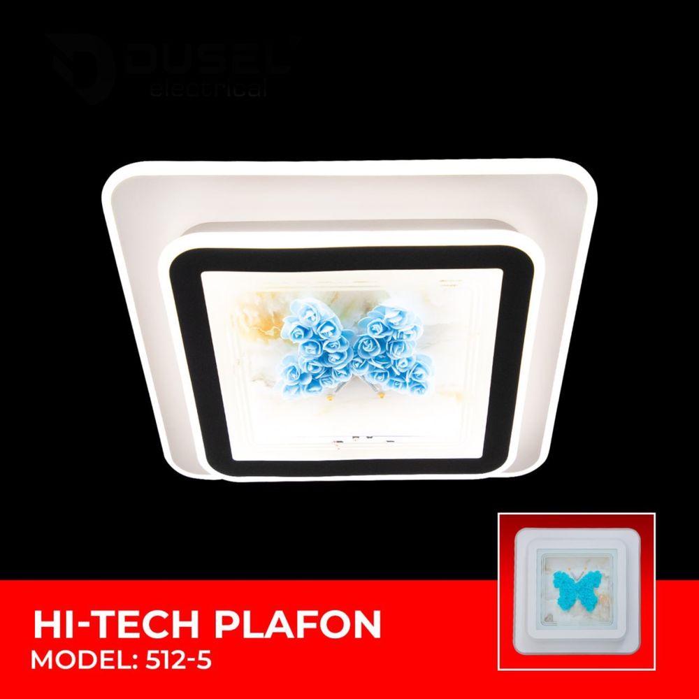 Hi-tech plafon-lyustra