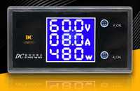 Power metru LCD panou CC voltmetru ampermetru watmetru 100V 10A 1000W
