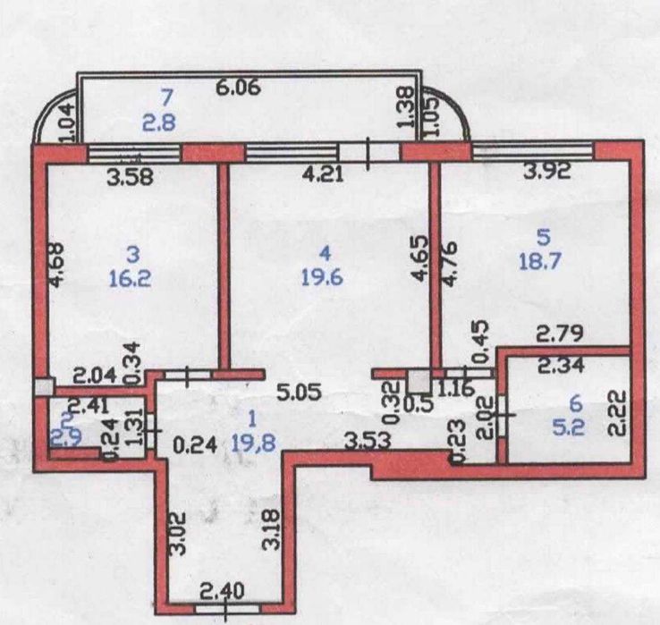 2-комнатная квартира · 85.2 м² · 11/12 этаж, Сарыарка 15