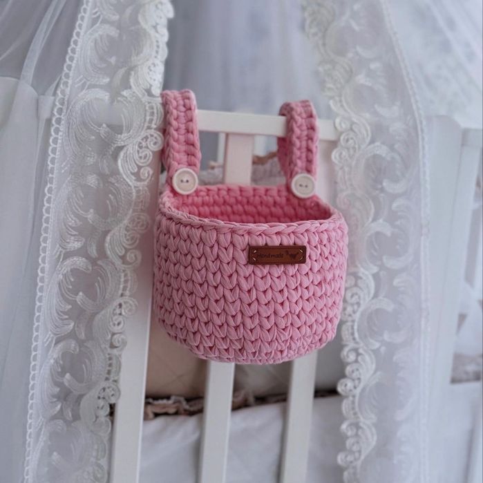 Вязаные изделия на заказ, корзины, органайзеры, игрушки, пледы..