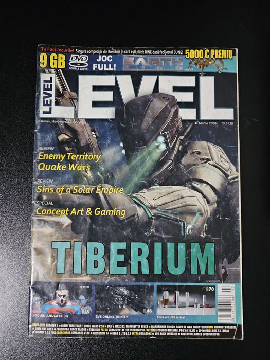 Reviste "Level" - Editiile din anul 2008