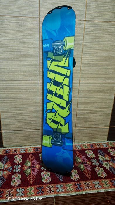 Placa snowboard 120 Nitro-legaturi -boots