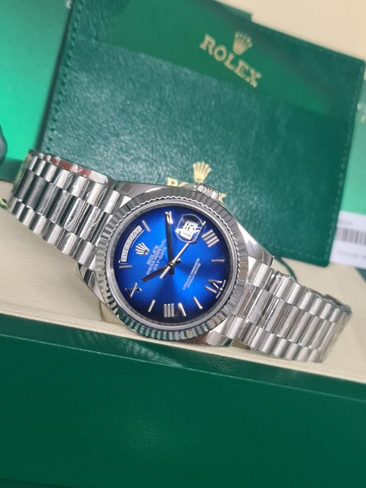 Pachet-Complet-Ceas-Rolex-Day-Date-Blue-Ombre-Acte-Cutie-Premium-Nou