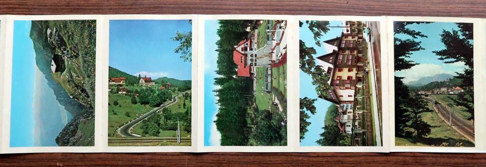 Carti postale pliant, Valea Prahovei editie 1967 -contine 20 vederi .
