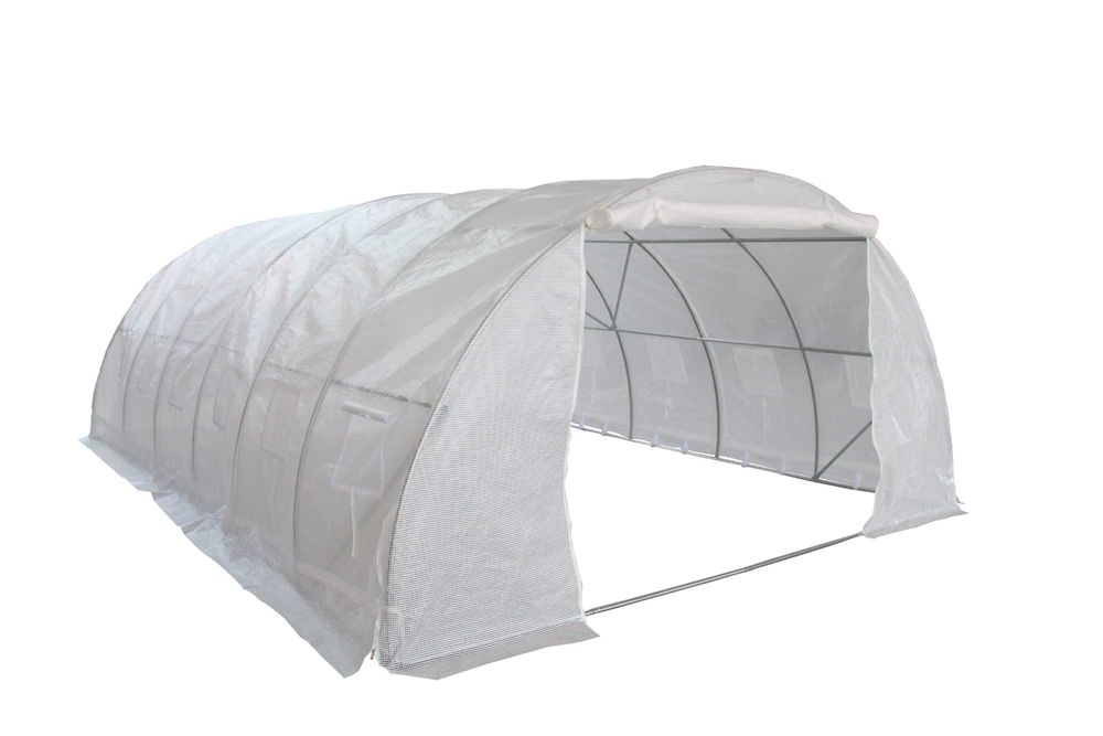 Оранжерия 8*4 метра, усилена, с две врати