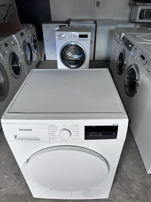 Сушилня +гаранция. SIEMENS ТЕРМОПОМПА 7кг. КЛАС А. Доставка за София.