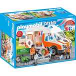 Playmobil City Life, Rescue - Ambulanta cu lumini intermitente