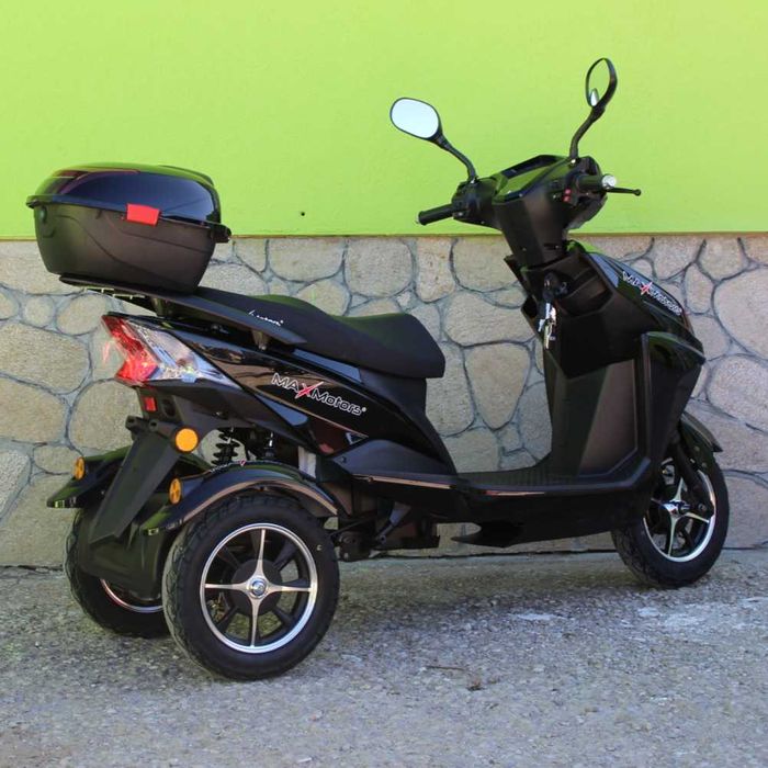 Електрическа триколка - скутер MAX SPORT 1500W BLACK