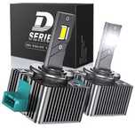 Set 2 Becuri LED Faruri D3S CANBUS 70W 30000LM 6000K Conversie HID LED