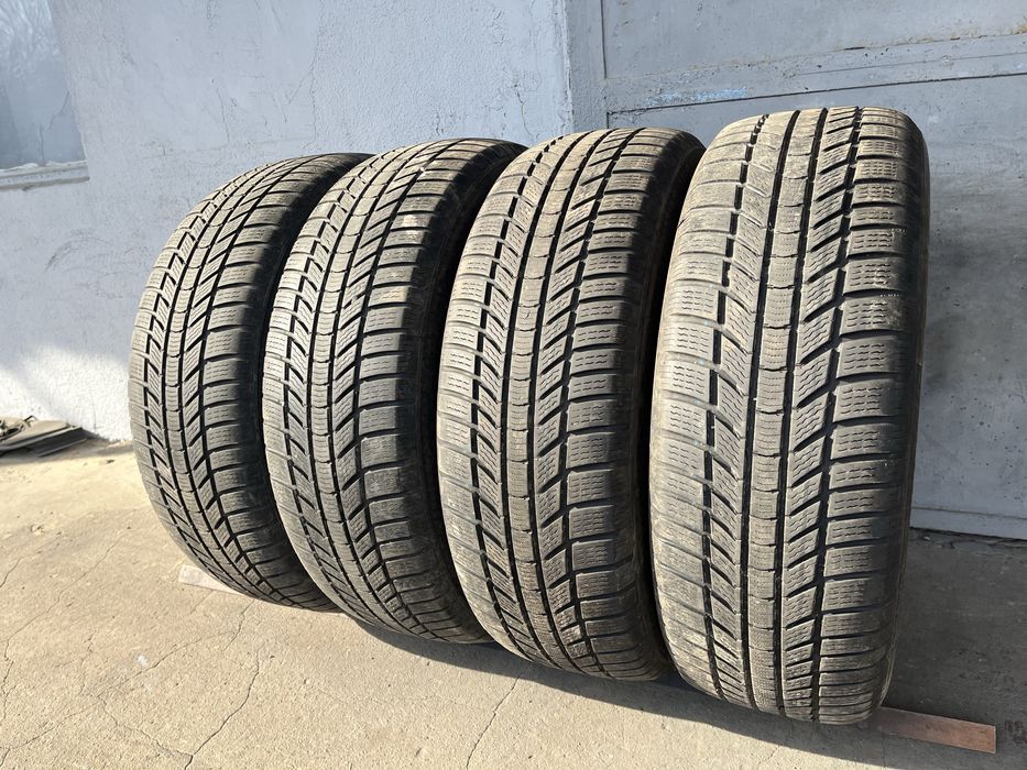 4 бр. зимни гуми 225/60/18 Continental DOT 2x3623 2x2222/3821 5,5-6 mm