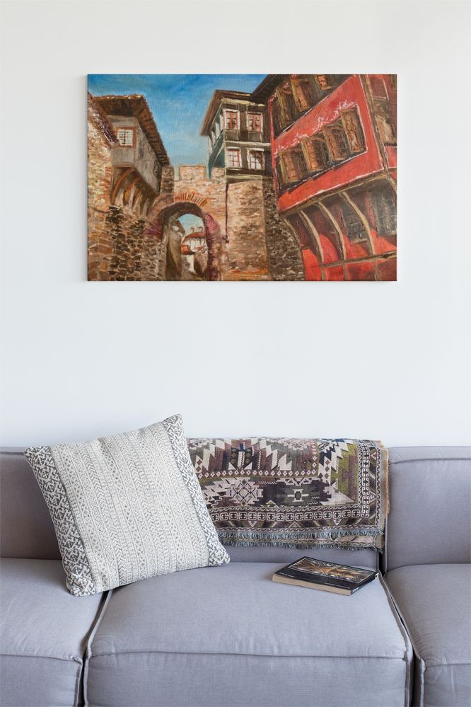Картина на Старият Пловдив