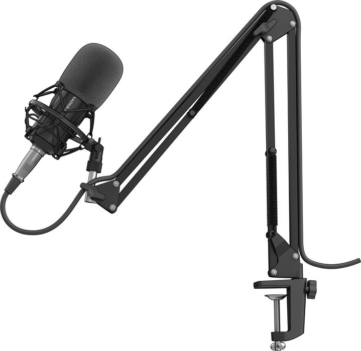 Стрийминг Микрофон Genesis - Radium 300 XLR, черен