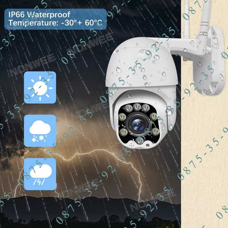 4G Камера със SIM карта. СИМ CARD PTZ IP Camera Видеонаблюдение охрана