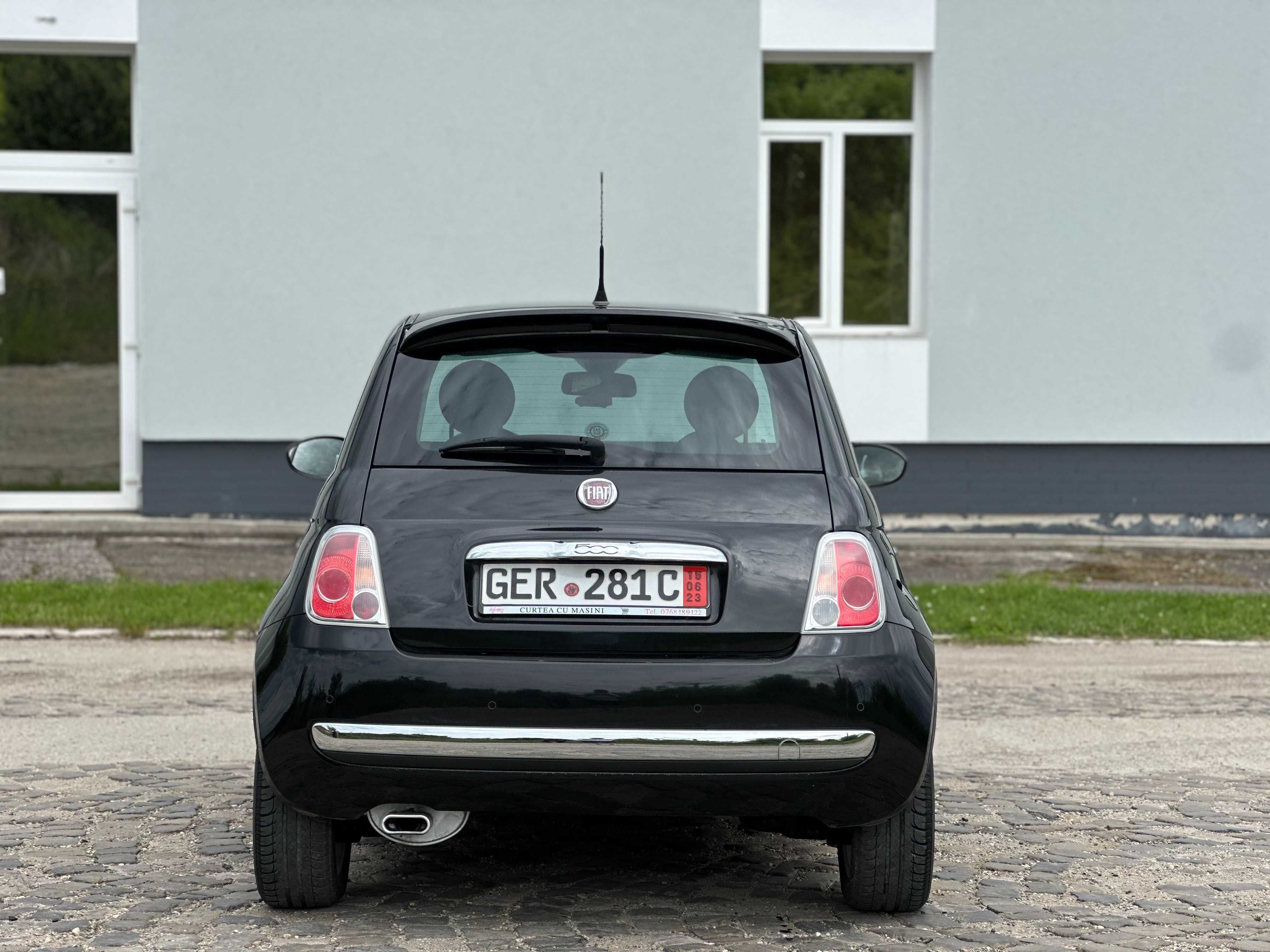 Fiat 500*aer conditionat*1.3 benzina*af.2009*piele*2 randuri de jante!