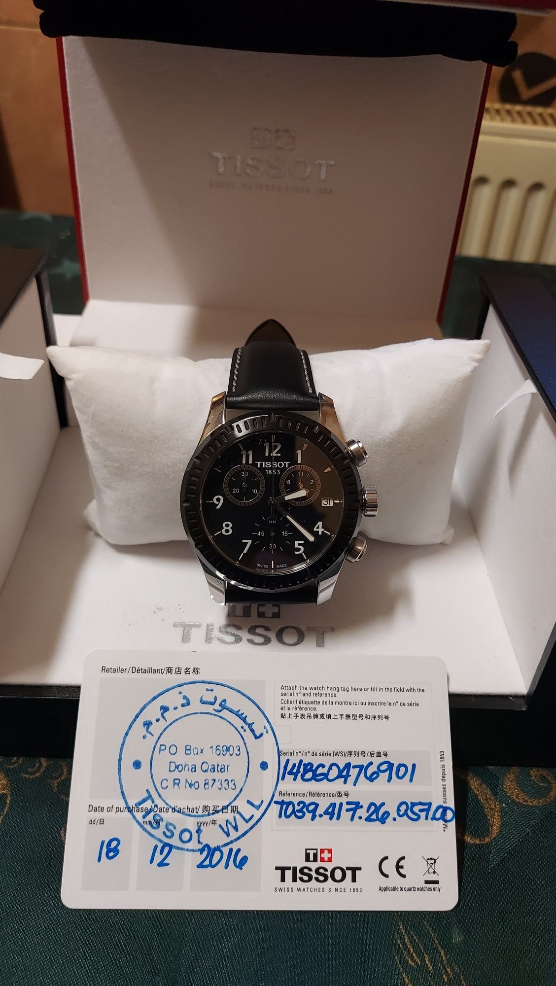 Ceas Tissot Chronographs G10