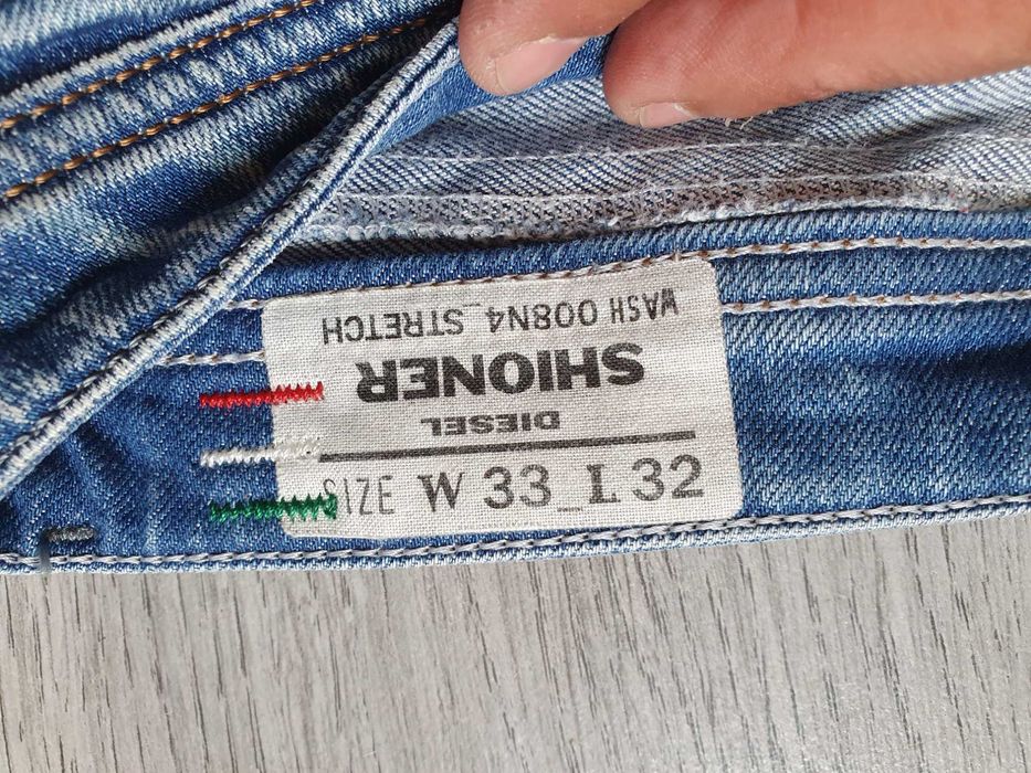 Blugi DIESEL "Shioner" (Made in Italy) - Marime W33 L32 (Talie 87 cm)