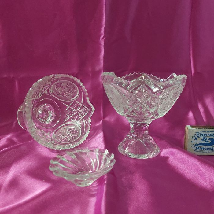 Вазы хрустальные