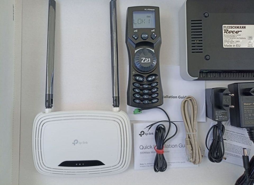 Z21 stație digitala trenulet electric