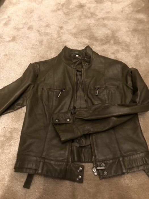 Geaca din piele naturala