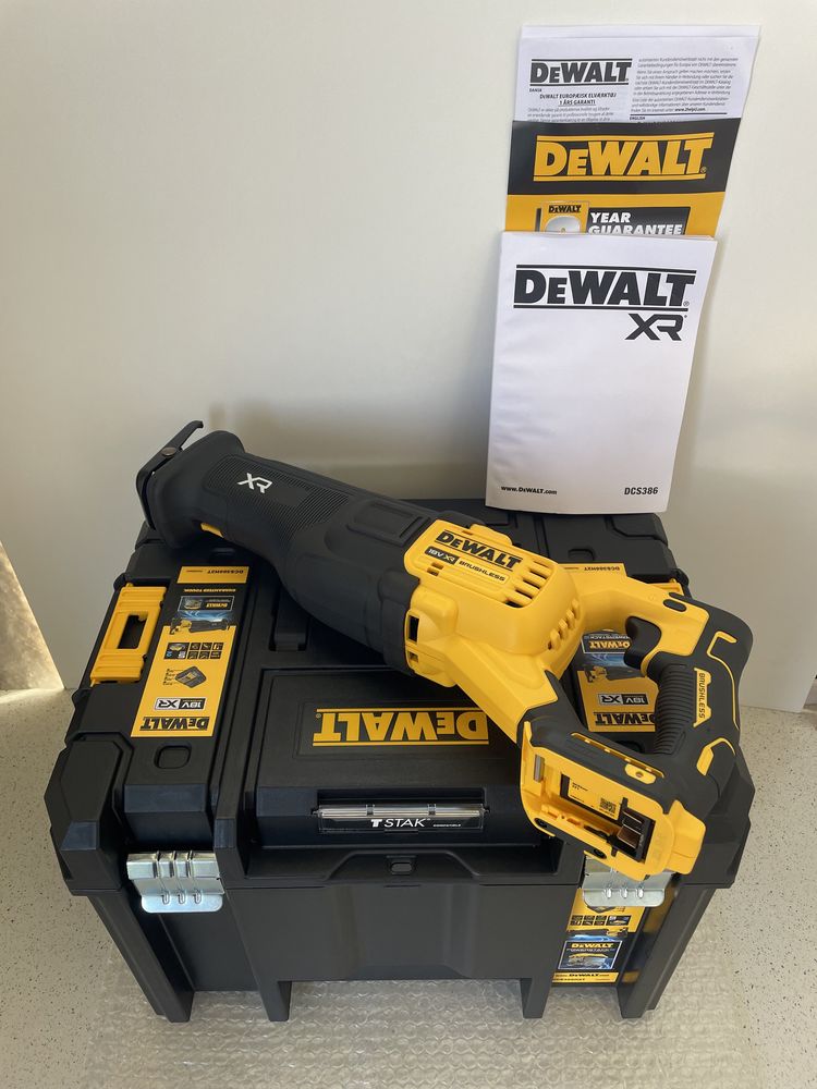 DeWALT DCS386NT XR. Fierastrau Sabie Cu Valiza Tstak Original Nou !