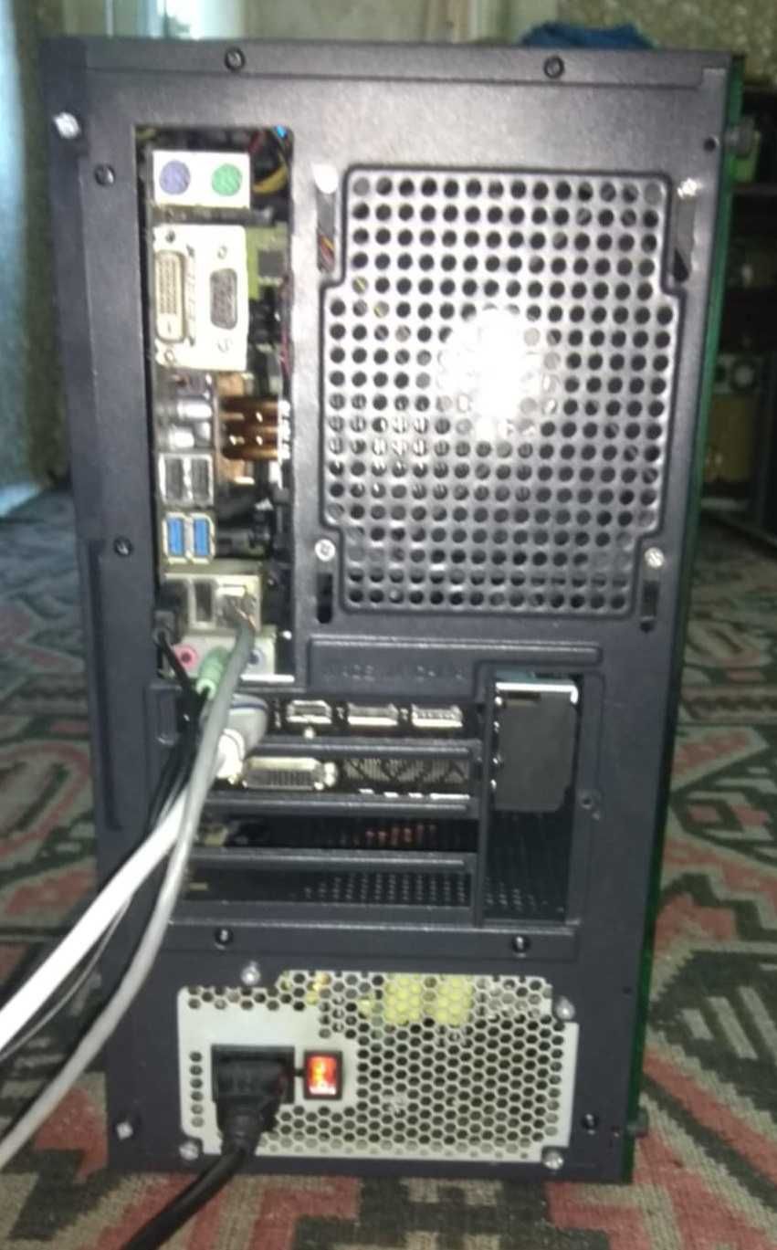 ГеймингPC XeonE31280/4с/8т/RX570-4gb/16gbDDR3/128ssd/500hdd/550PSU