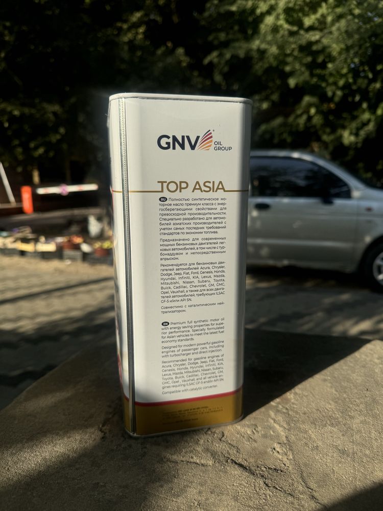 Моторное масло GNV Top Asia 5W-30