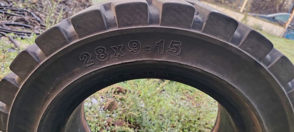 Гуми за мотокар супер еластични 28+9+15 2бр и6•50+10 2бр