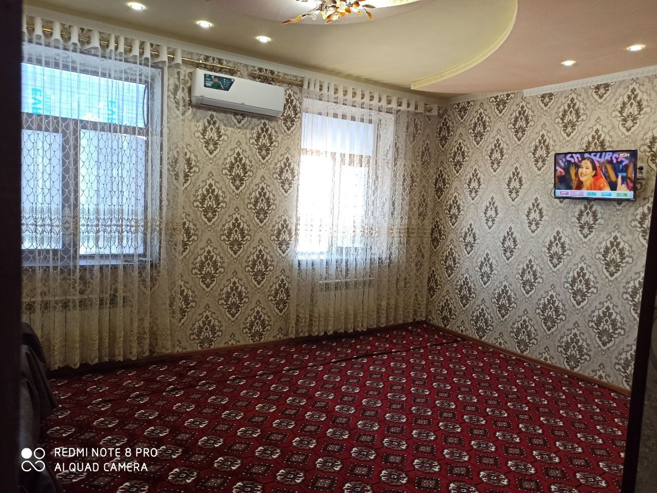 Сдаётся 3х ком квартира на 4этаже, ор:Горгаз,кафе бахор