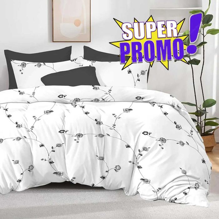 Lenjeri de pat, 6 piese din finet