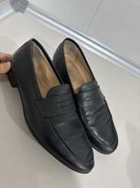 Италянские, кожаные мужские туфли отличного качество размер 40