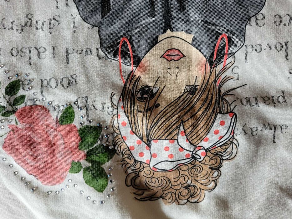 Детска блуза с апликация