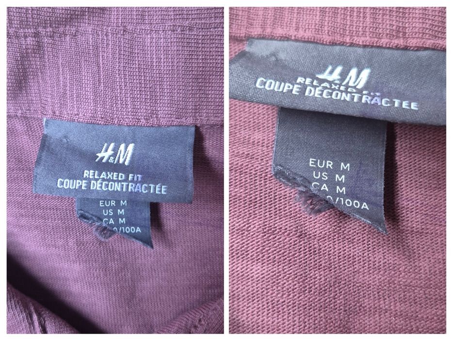 Tricou Polo gros de toamnă H&M, Bărbați, Relaxed Fit - Mărimea M