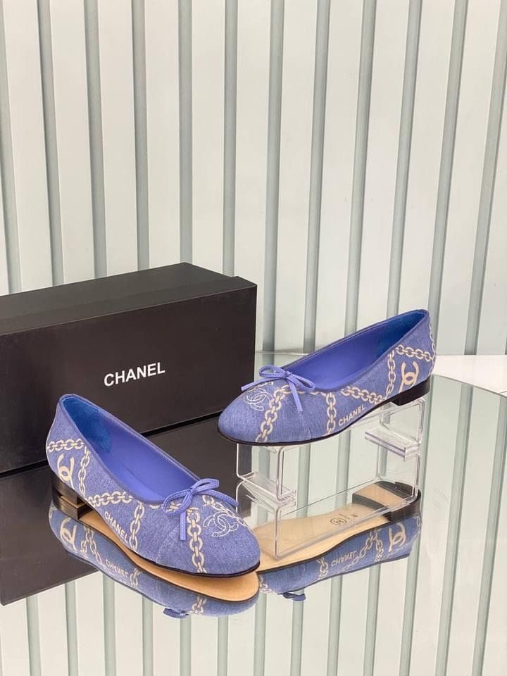 Pantofi/Balerini Chanel Piele Naturala