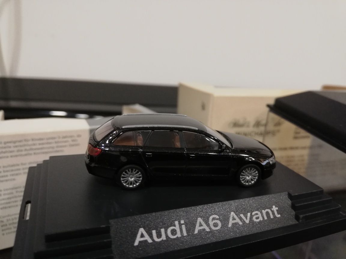 Machete Audi (Minichamps și Busch)